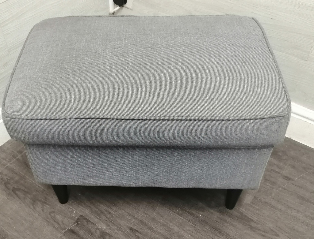 IKEA STANDMON GREY FOOTSTOOL