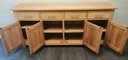 LOVELY QUALITY LARGE OAK SIDEBOARD