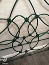 4FT 6&quot; VICTORIAN STYLE HEAVY GREEN BEDFRAME