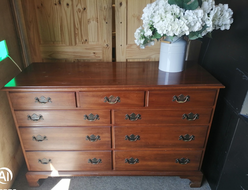 LARGE 9 DRAWER MERCHANT STYLE CHEST