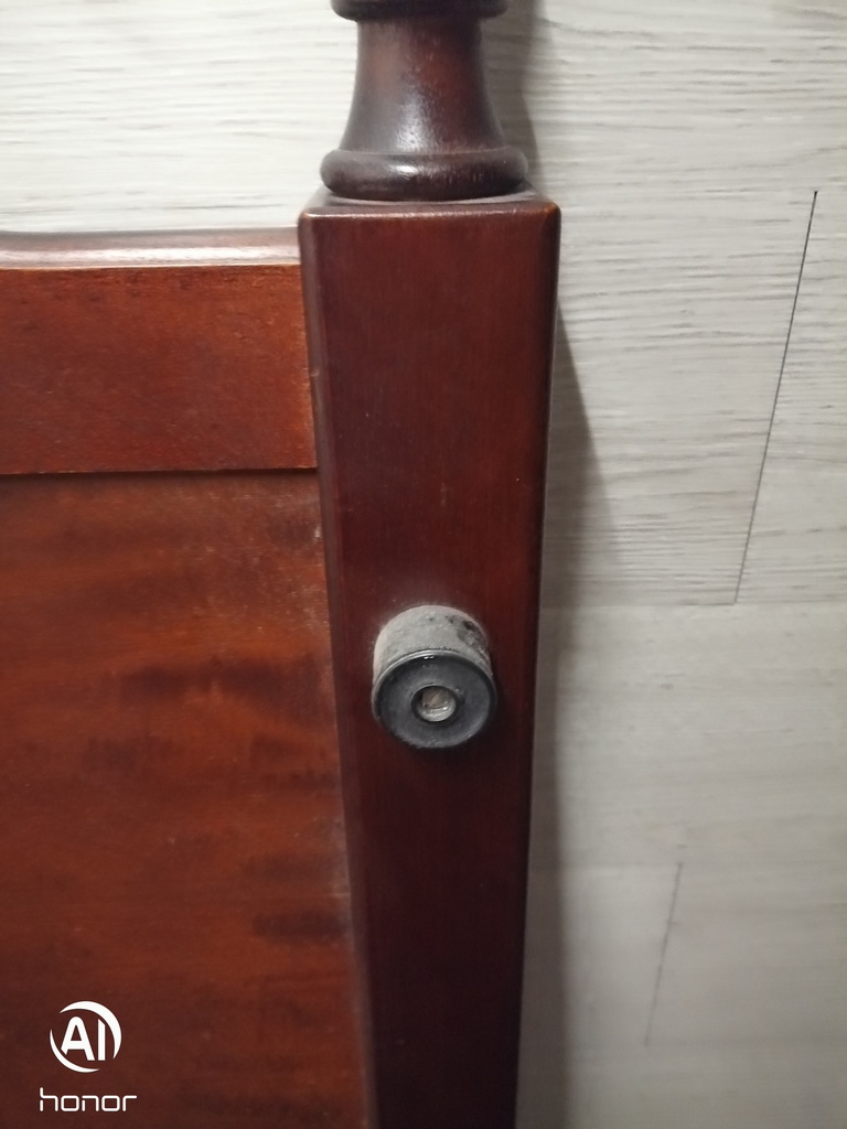 DARK WOOD 4FT 6&quot; HEADBOARD