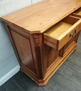 QUALITY DOUBLE PINE SIDEBOARD