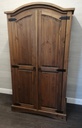 MEXICAN PINE DOUBLE WARDROBE
