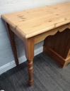 SOLID PINE THREE DRAWER DESK / DRESSING TABLE