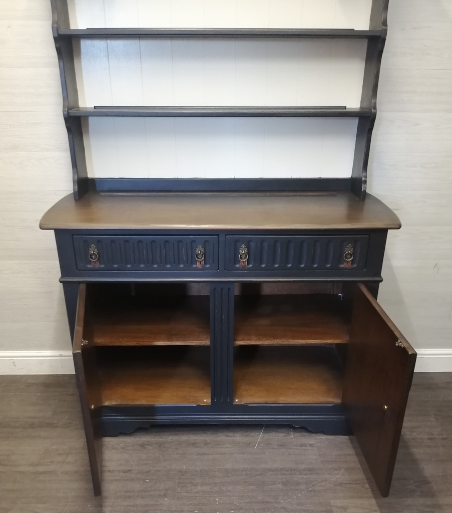 LOVELY PAINTED DISPLAY DRESSER