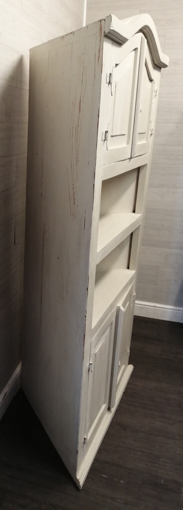 Shabby Chic Painted Mexican Pine Corner Unit