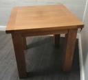 QUALITY SQUARE OAK DINING TABLE