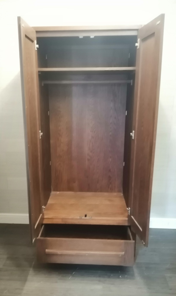 Marks &amp; Spencer ‘SONOMA’ Dark Wood Wardrobe