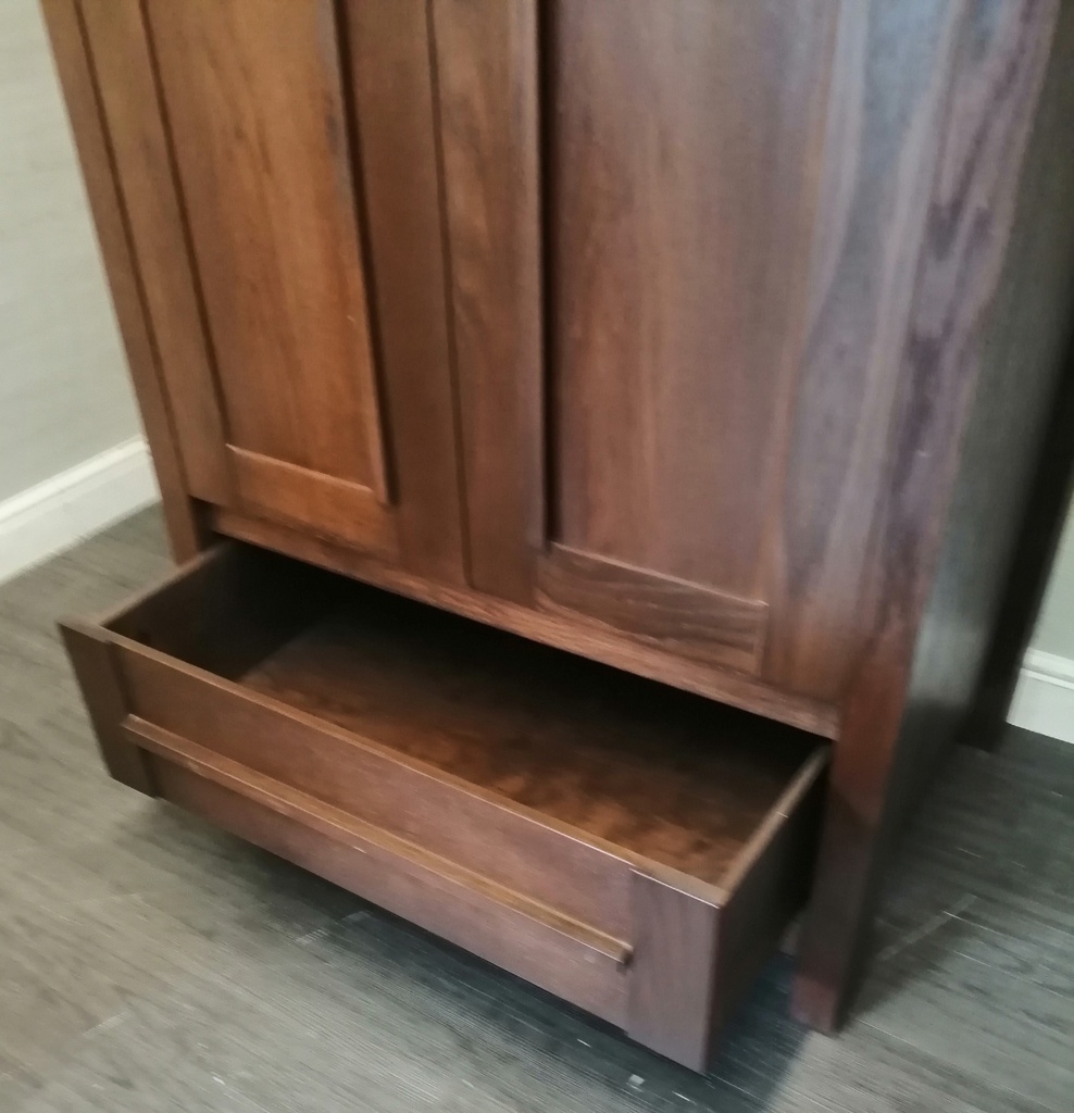 Marks &amp; Spencer ‘SONOMA’ Dark Wood Wardrobe