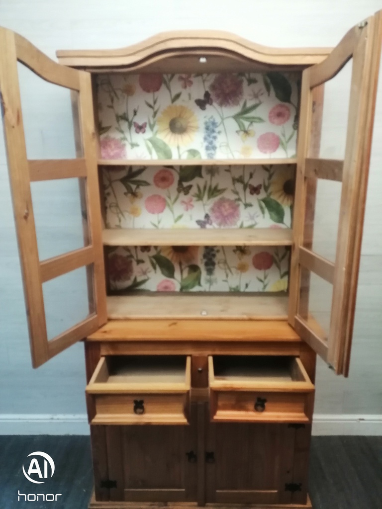 Mexican Pine Glazed Top Dresser