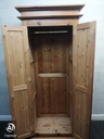 SOLID PINE DOUBLE WARDROBE
