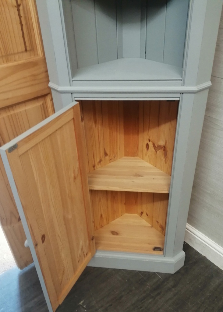 Painted Solid Pine Corner Unit