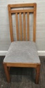 Quality set of six oak chairs