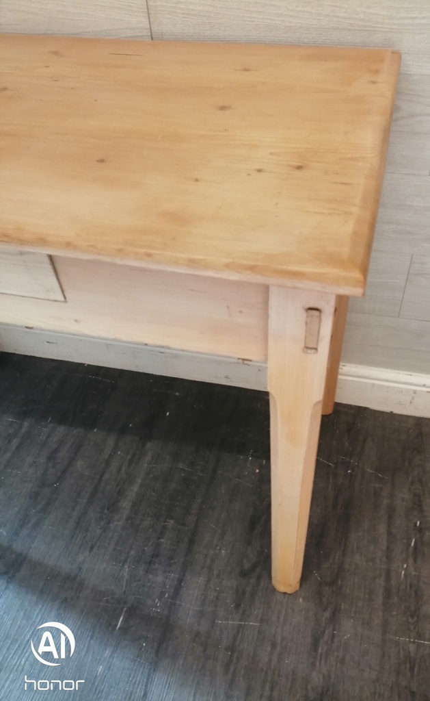 Lovely Old Pine Dressing Table / Desk/console table