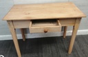 Lovely Old Pine Dressing Table / Desk/console table