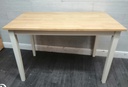 RUBBER WOOD DINING TABLE