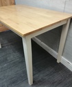 RUBBER WOOD DINING TABLE