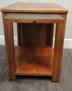 Quality magazine rack side table