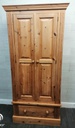 QUALITY NEAT SINGLE DOOR PINE WARDROBE