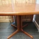 RETRO TEAK SQUARE EXTENDING TABLE