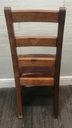 SET OF EIGHT RUSTIC SHEESHAM DINING CHAIRS