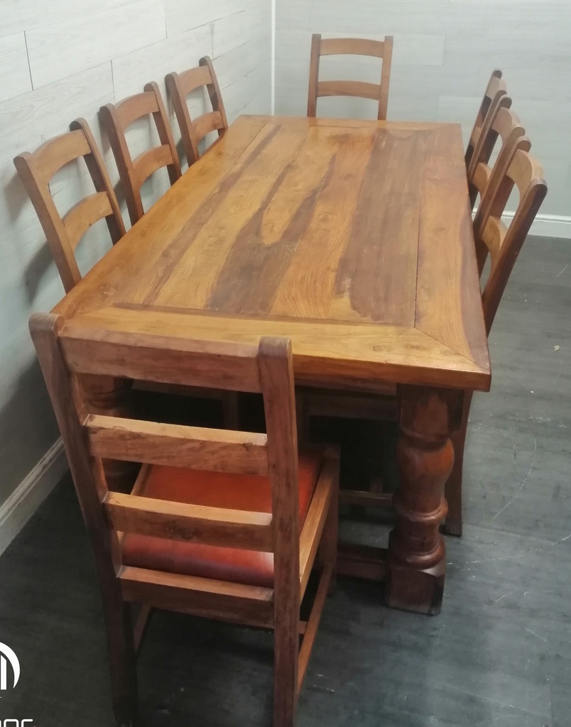 Quaility Large Sheesham Dining Table