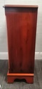 Neat  repro yew side unit/bedside