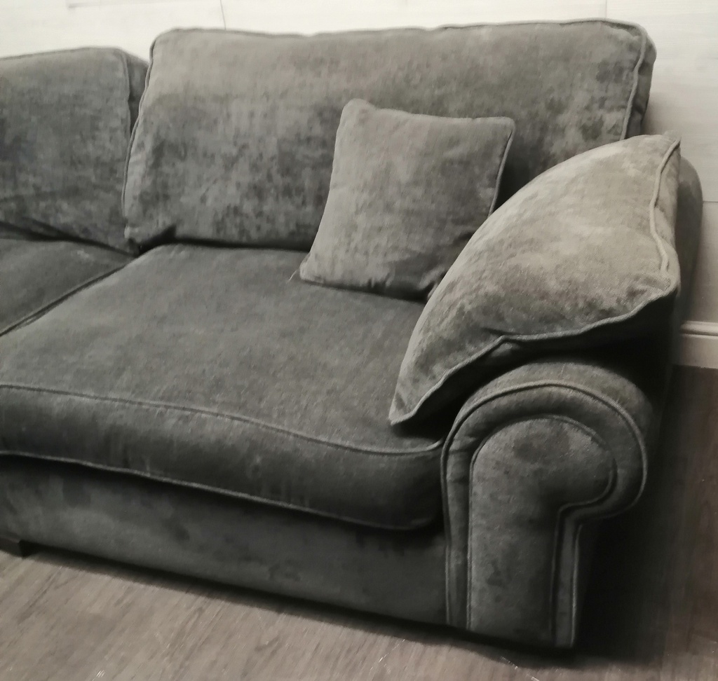 large Grey Four Seater Sofa