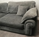 large Grey Four Seater Sofa