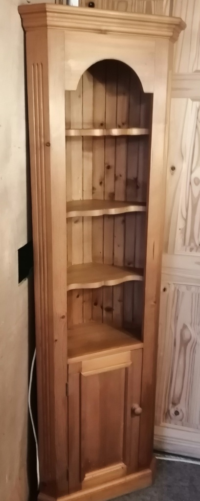 Neat Solid Pine Corner Unit