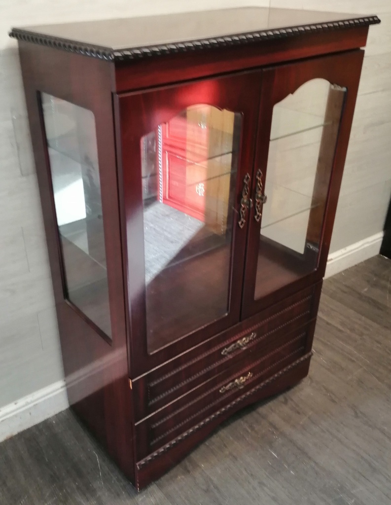 Glazed fronted display cabnit