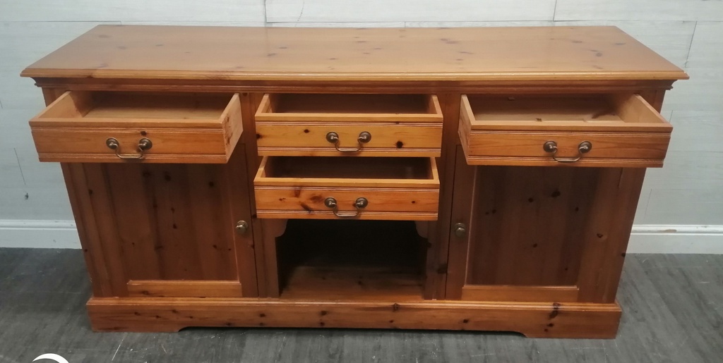 Large Solid Pine Sideboard