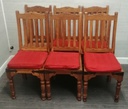 SHEESHAM DINING TABLE &amp; SIX CHAIR SET