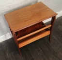 Quality magazine rack side table