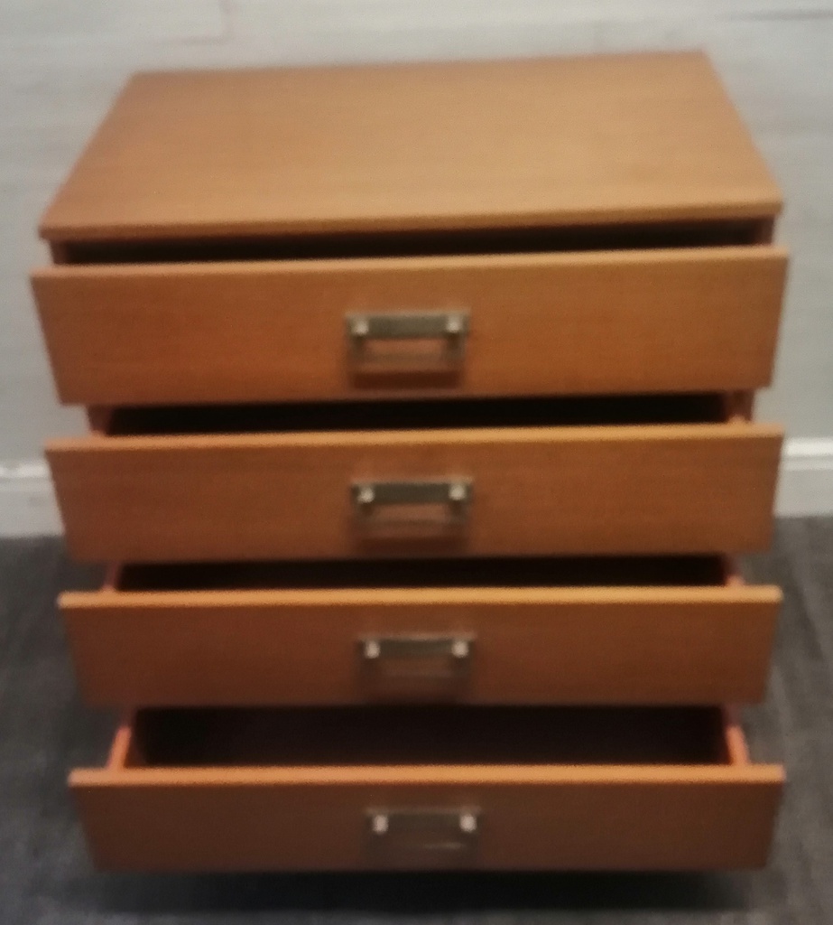 RETRO CHEST OF FOUR DRAWERS