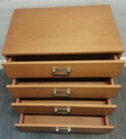 RETRO CHEST OF FOUR DRAWERS