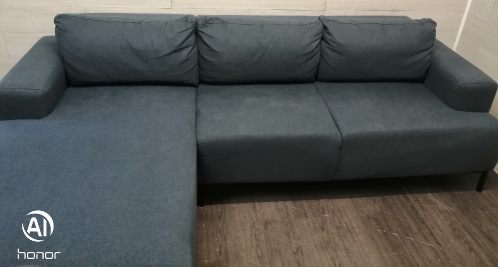 BLUE L SHAPE SOFA FROM MADE.COM