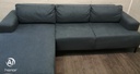BLUE L SHAPE SOFA FROM MADE.COM