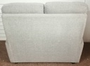 NEAT HIGH BACK TWO SEATER GREY TONED  SOFA