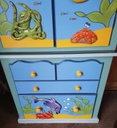 Heather Spencer Sea Themed Double Wardrobe