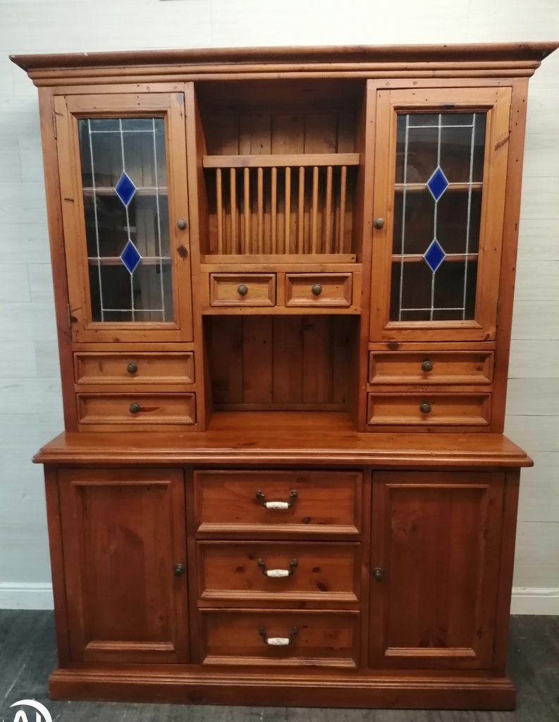 Quality Large Mexican Solid Pine Glazed  Dresser