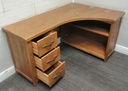 GREAT RUSTIC PINE CORNER DESK