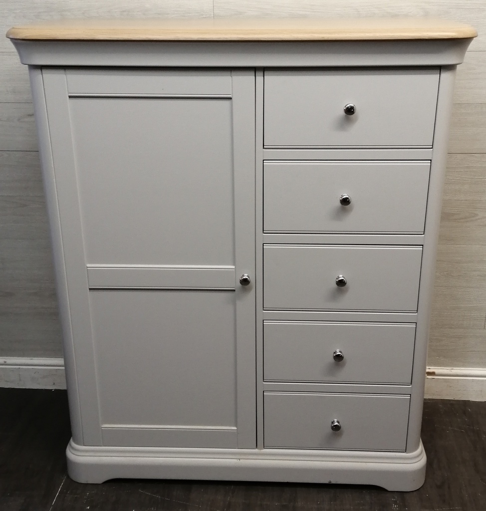 Quality Shaker  Style Grey Combi Wardrobe