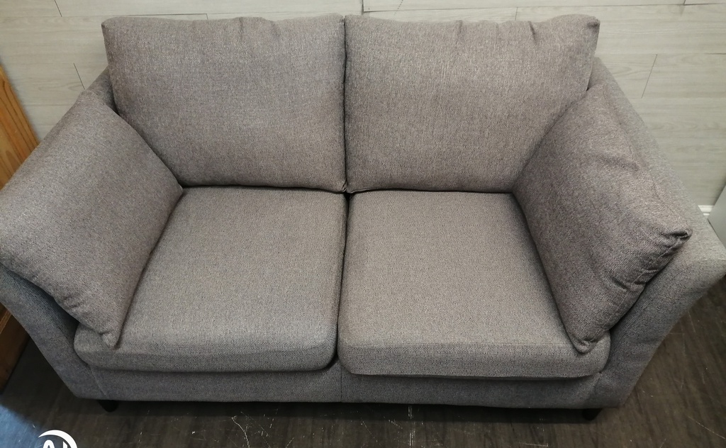 Modern grey sofa and armchair set