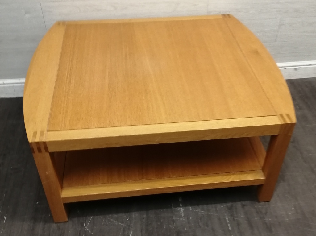 Quality Large Oak Coffee Table