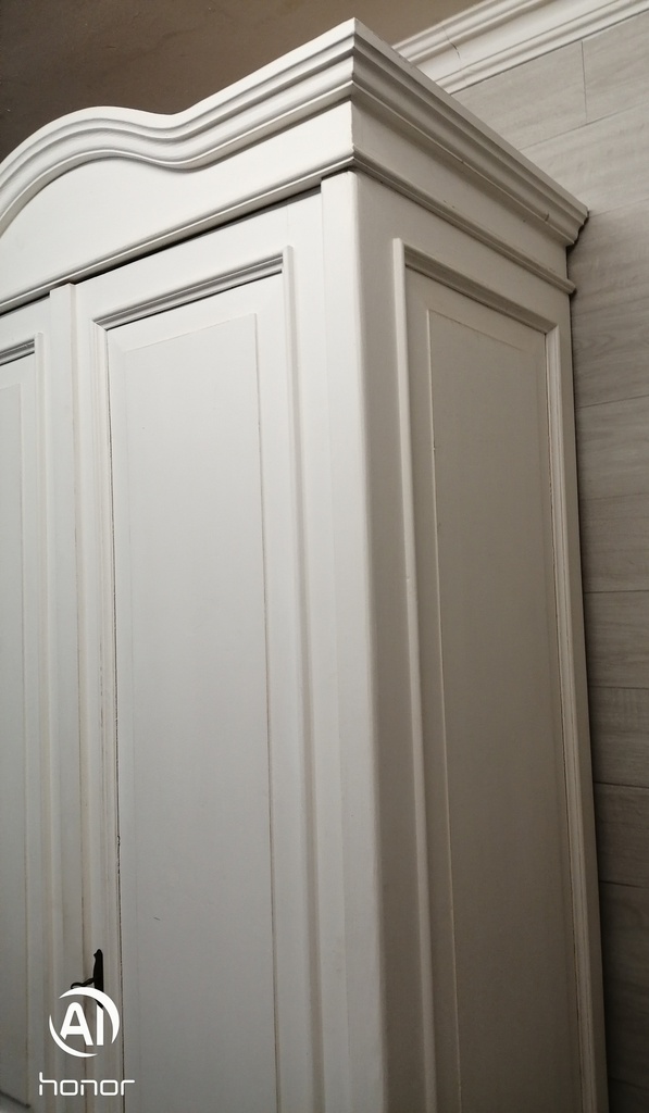 Lovely Old Pine Double Knock Down Wardrobe