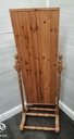 Quality Solid Pine Cheval Mirror