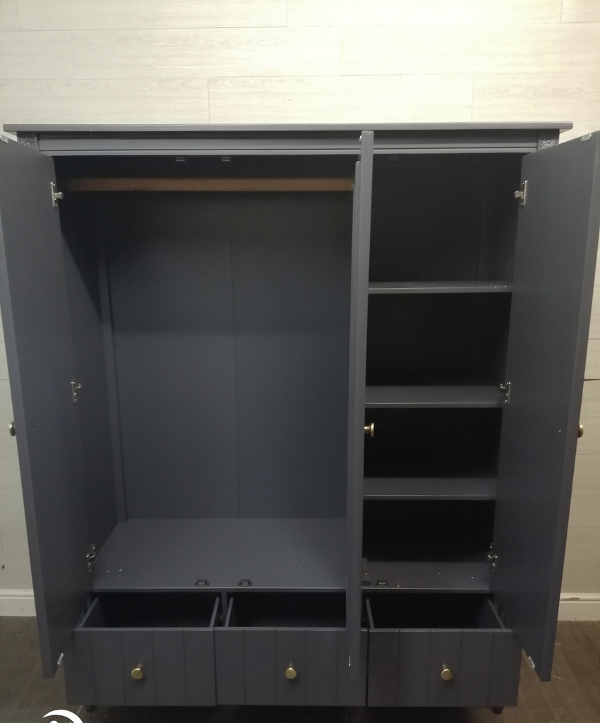 MADE.com  Bourbon Triple Wardrobe Cupboard