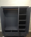 MADE.com  Bourbon Triple Wardrobe Cupboard