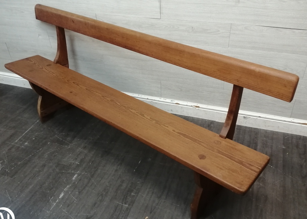 PINE CHURCH PEW / BENCH